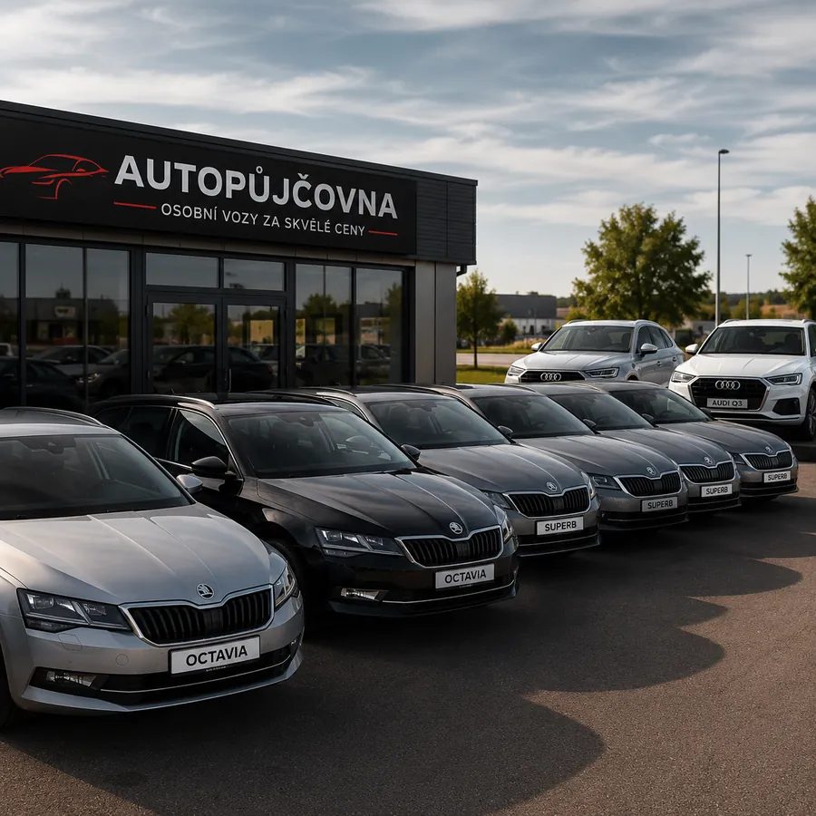 Autopůjčovna 001 – náhradní vozidlo přes partnera Autoservis KS